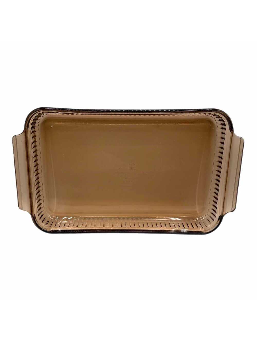 Anchor Hocking Fire King Harvest Amber 14x9-Inch Glass Casserole Dish